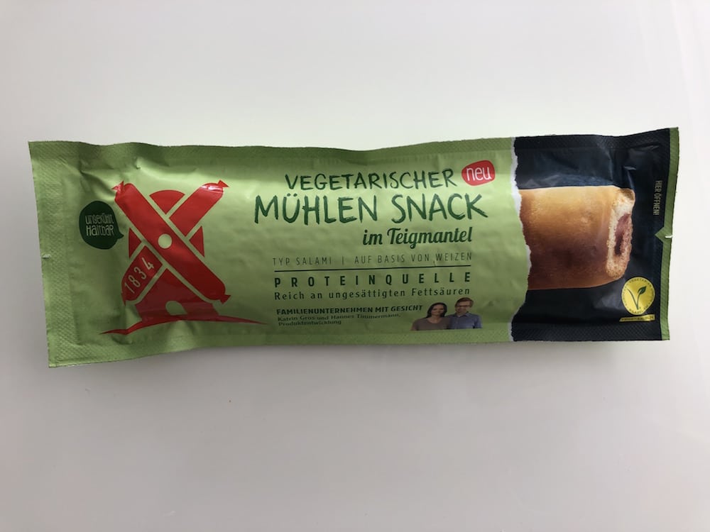 Mühlen Snack Teigmantel) (im Test/Erfahrungsbericht vegetarischer